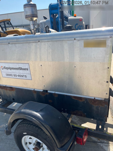 2019 Lincoln Electric Vantage 322 Welder Ready-Pak 3, Two wheel trailer, Fender and Light kit, Cable Rack