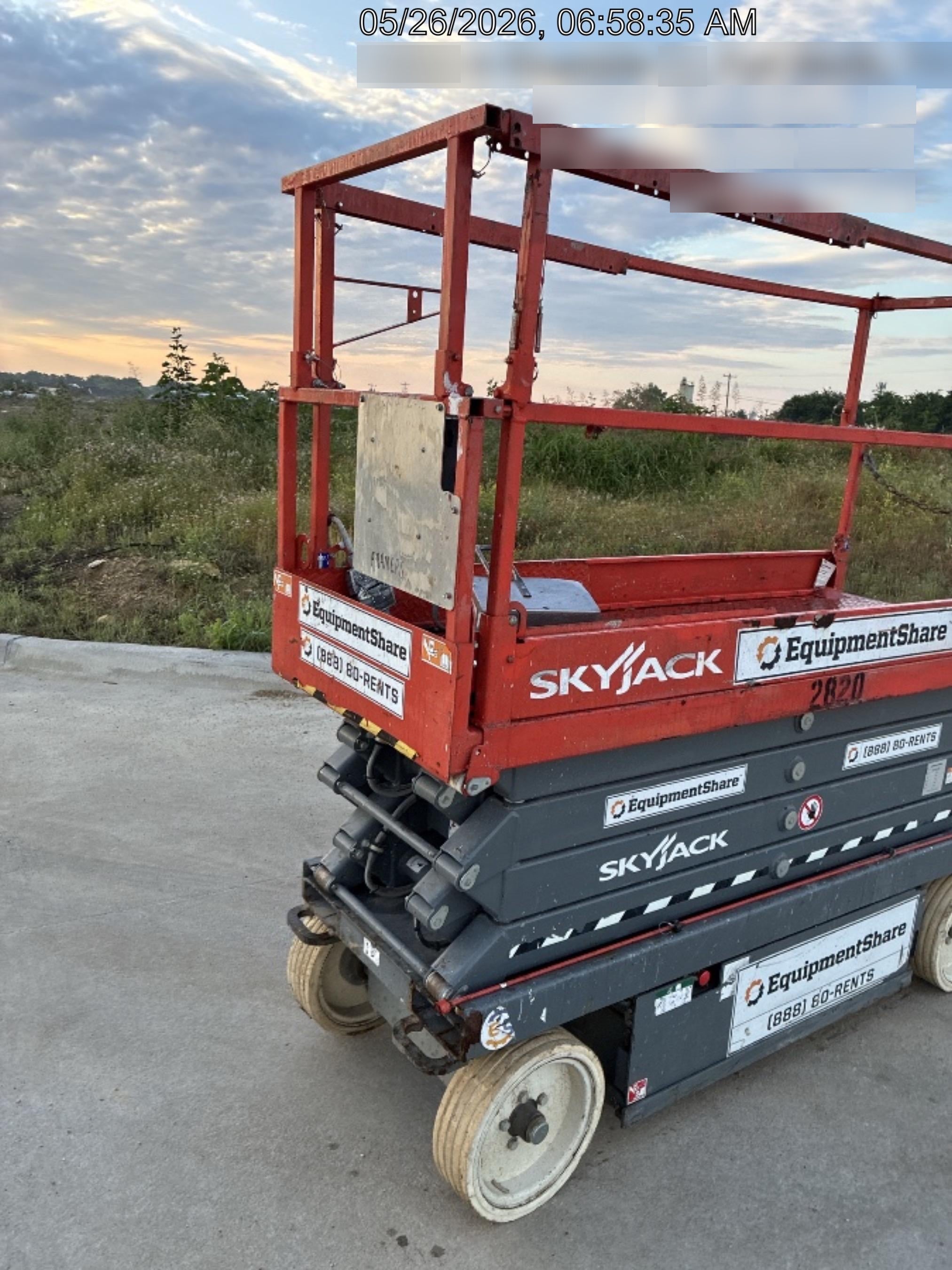 2017 Skyjack SJIII-3226 Standard, Skycode