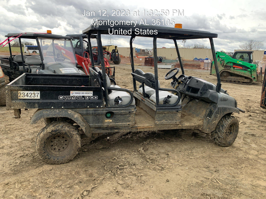 2022 Club Car CA1700D Canopy, Diesel, 4 Passenger