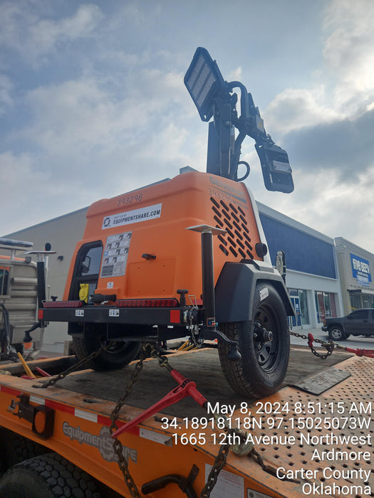 2024 Generac MLT2 Diesel, Flex Switch 120V Input, Powerzone Controller, 
(4) 320W LED Lights, 4kW Generator, 39.9 Gal Fuel Tank, 2" Ball, T3