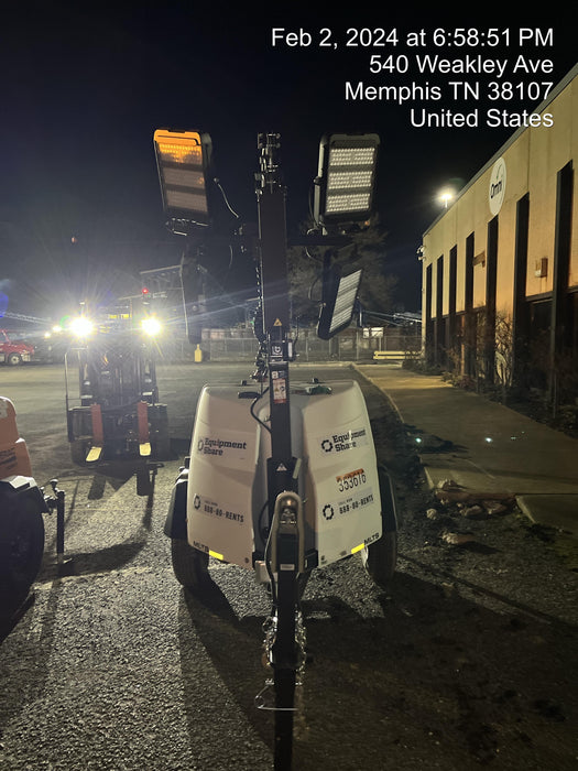 2023 Generac MLT2 Diesel, Flex Switch 120V Input, Powerzone Controller, (4) 320W LED Lights, 4kW Generator, 39.9 Gal Fuel Tank, 2" Ball, T3