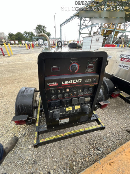2024 Lincoln Electric LE400 Kubota V1505, Trlr, Cable Rack, Light Kit, ES Decals, T3