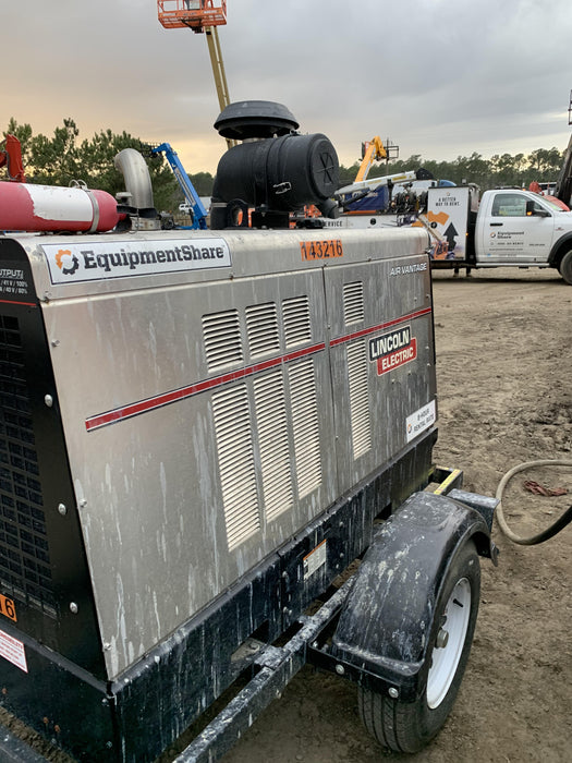 2021 Lincoln Electric Air Vantage 566 Air Vantage 566X Ready Pak 3 (includes trailer, cable rack, fender light kit); no telematics