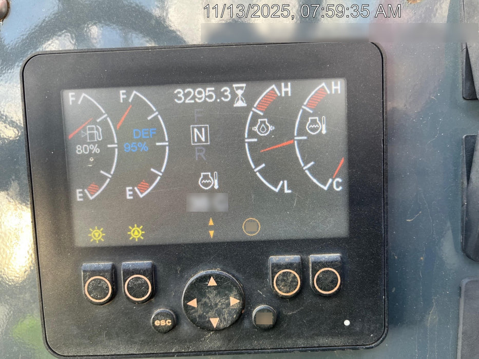 2018 Manitou MTA10055 Manitou MTA 10055 w/Cab/Heat/AC, Work Lights/Strobe, Aux Hyd, Solid Tires, Lift Hook, 66" Carriage, 60" Forks