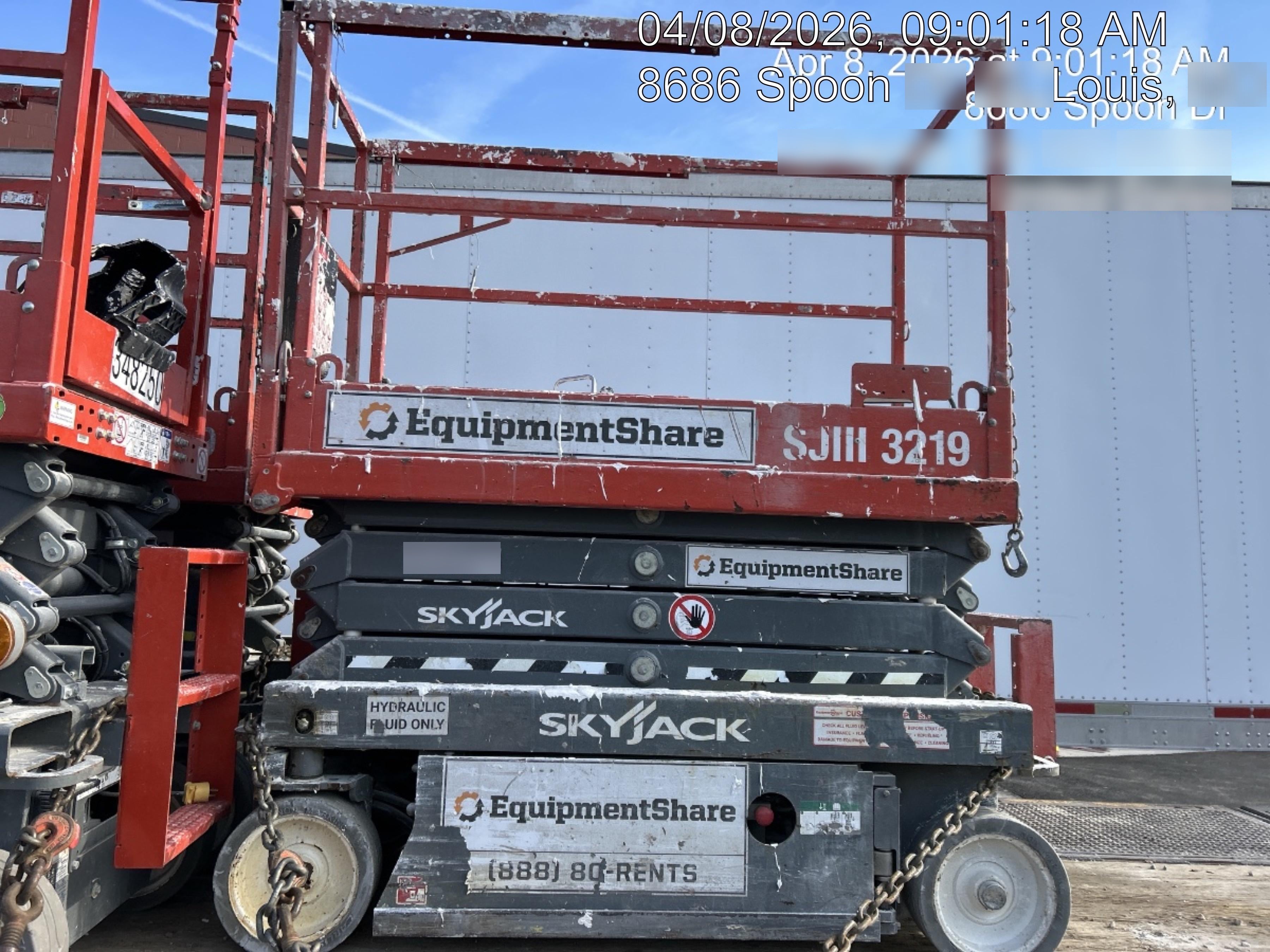 2019 Skyjack SJIII-3219 Standard w/Trojan Batteries