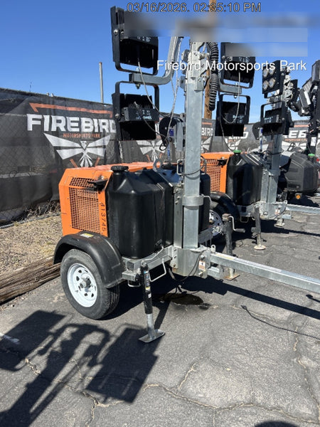 2024 Wanco WLTT-4MM4K Diesel, Deep Sea Controller, Shore Power Plug, Auto Start, (4) 350W LED Floodlights, 4kW Generator, 60 Gal Fuel Tank, 2" Ball, T3