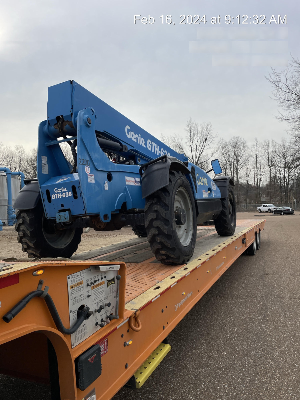 2016 GENIE GTH-636