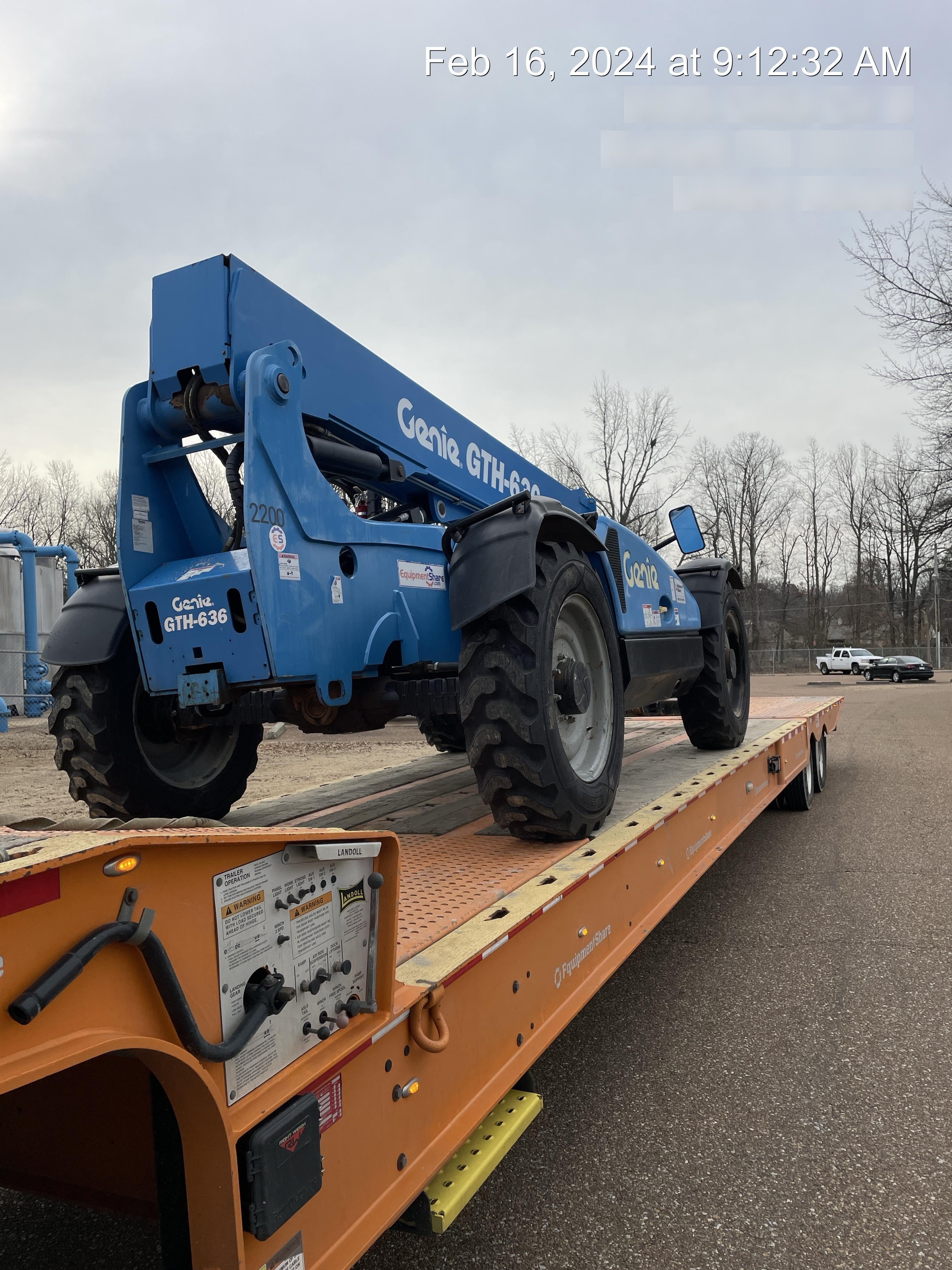 2016 GENIE GTH-636