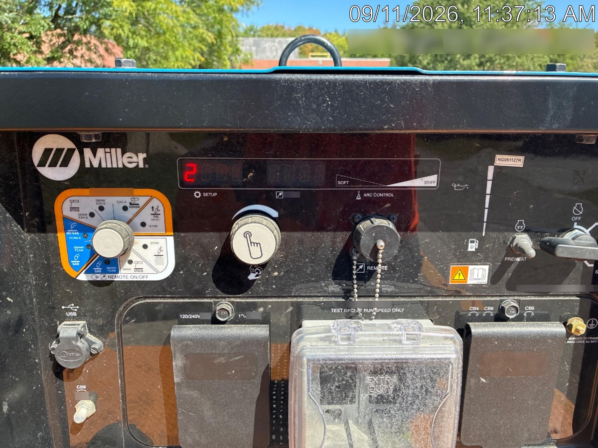 2026 MILLER ELECTRIC BIG BLUE 400