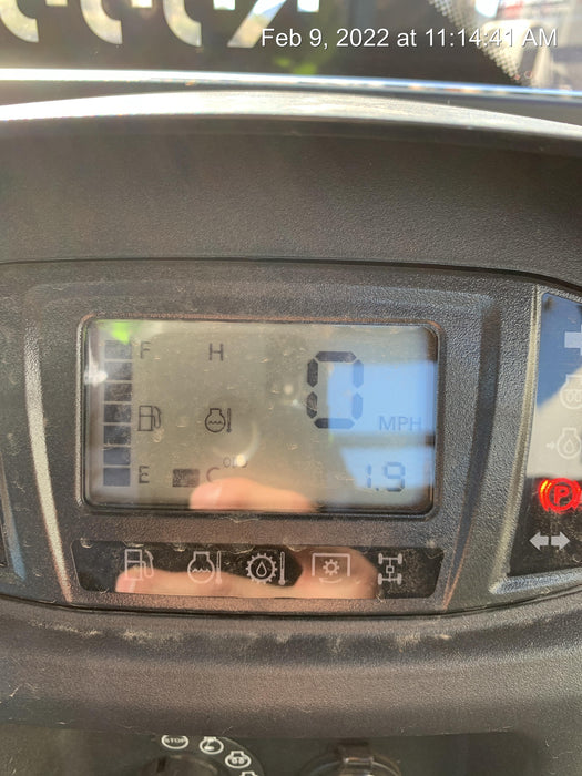 2022 Kubota RTV-X1140W-H Plastic Canopy, Windshield Acrylic Clear, LED Strobe Light, Wire Harness Kit, Back up Alarm