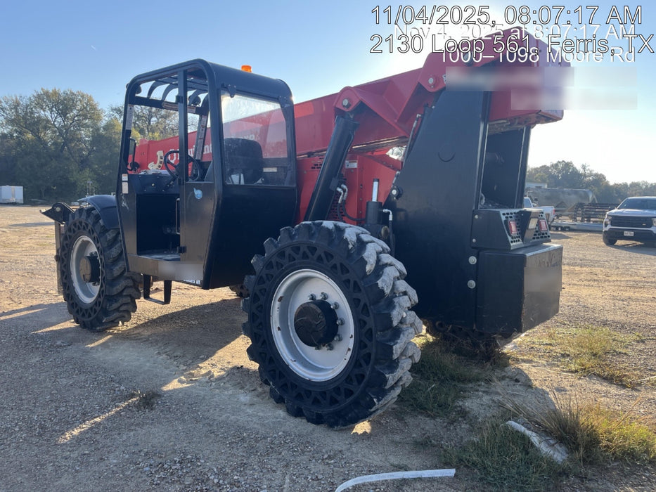 2019 Manitou 12042 Canopy, 120 HP , Solid Tires, Work Lights, Lift Hook, Auxiliary Hydraulics 66" Carriage and 60" Forks