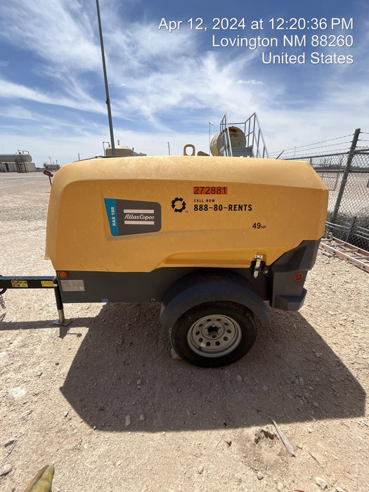 2022 ATLAS COPCO XAS188 CWK