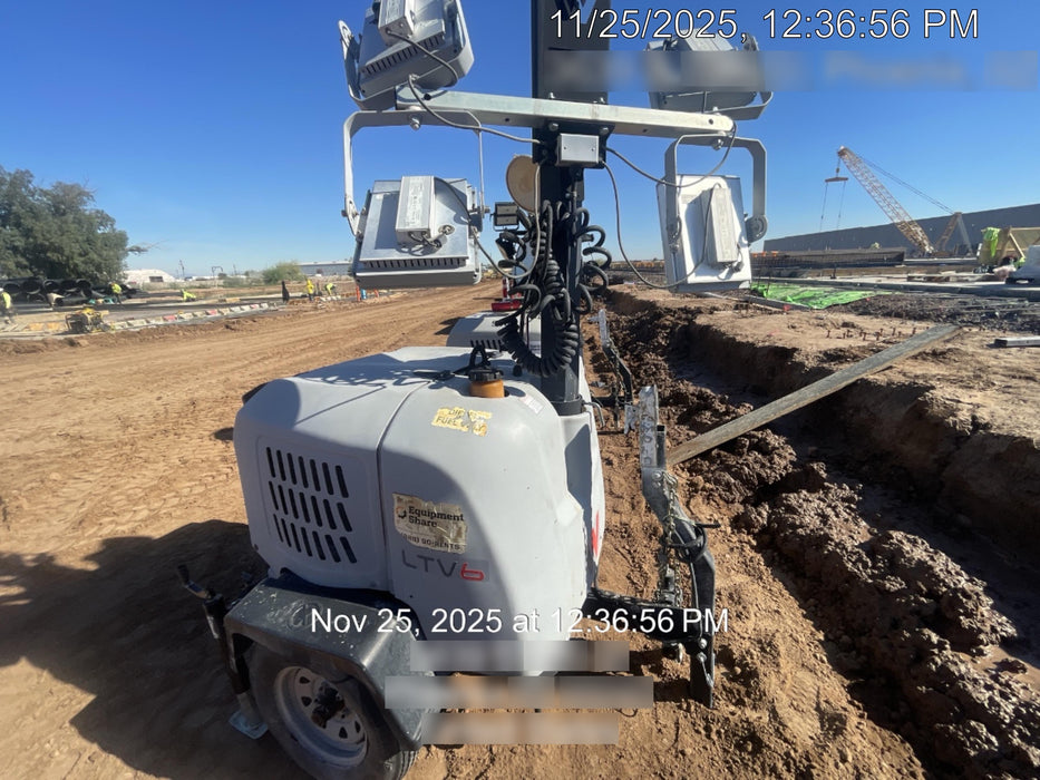 2019 Wacker Neuson LTV6K-LED Standard LED Towable Light Tower w/None