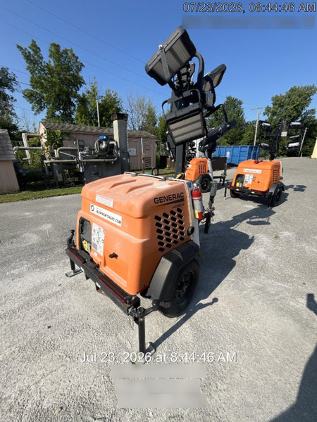 2023 Generac MLT2 Diesel, Flex Switch 120V Input, Powerzone Controller, (4) 320W LED Lights, 4kW Generator, 39.9 Gal Fuel Tank, 2" Ball, T3
