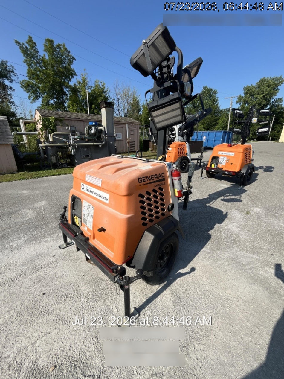 2023 Generac MLT2 Diesel, Flex Switch 120V Input, Powerzone Controller, (4) 320W LED Lights, 4kW Generator, 39.9 Gal Fuel Tank, 2" Ball, T3