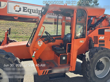 2020 Skytrak 10054 Cab/Heat/Air, Solid Tires, Work Lights, Beacon, Aux Hydraulics, Back up Alarm, Lifting Eye, ES Decals