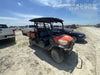 2022 Kubota RTV-X1140W-H Plastic Canopy, Windshield Acrylic Clear, LED Strobe Light, Wire Harness Kit, Back up Alarm