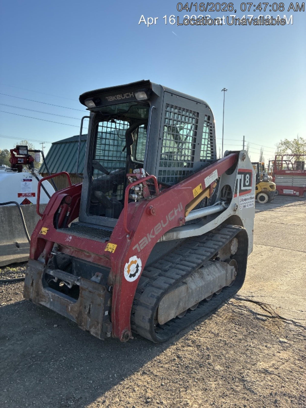2020 TAKEUCHI TL8CR