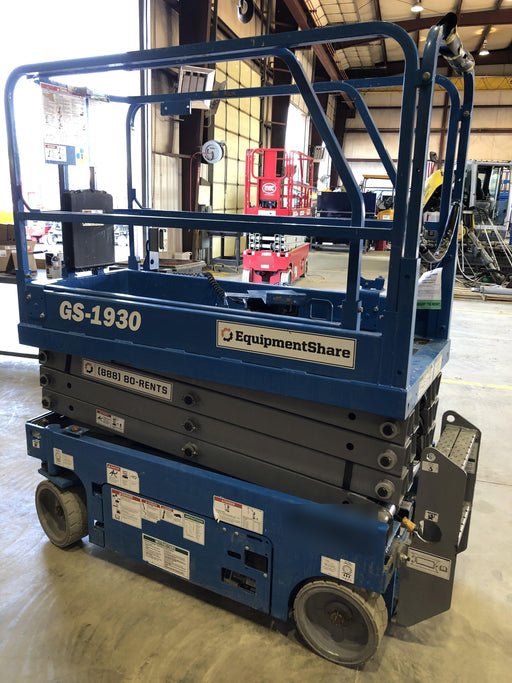 2019 Genie GS-1930 Fixed rails with chain Entry