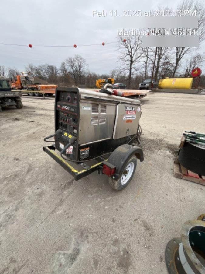 2024 Lincoln Electric LE400 Kubota V1505, Trlr, Cable Rack, Light Kit, ES Decals, T3