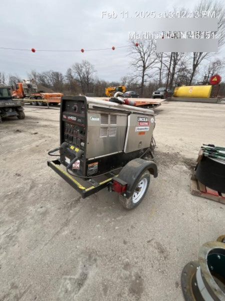 2024 Lincoln Electric LE400 Kubota V1505, Trlr, Cable Rack, Light Kit, ES Decals, T3