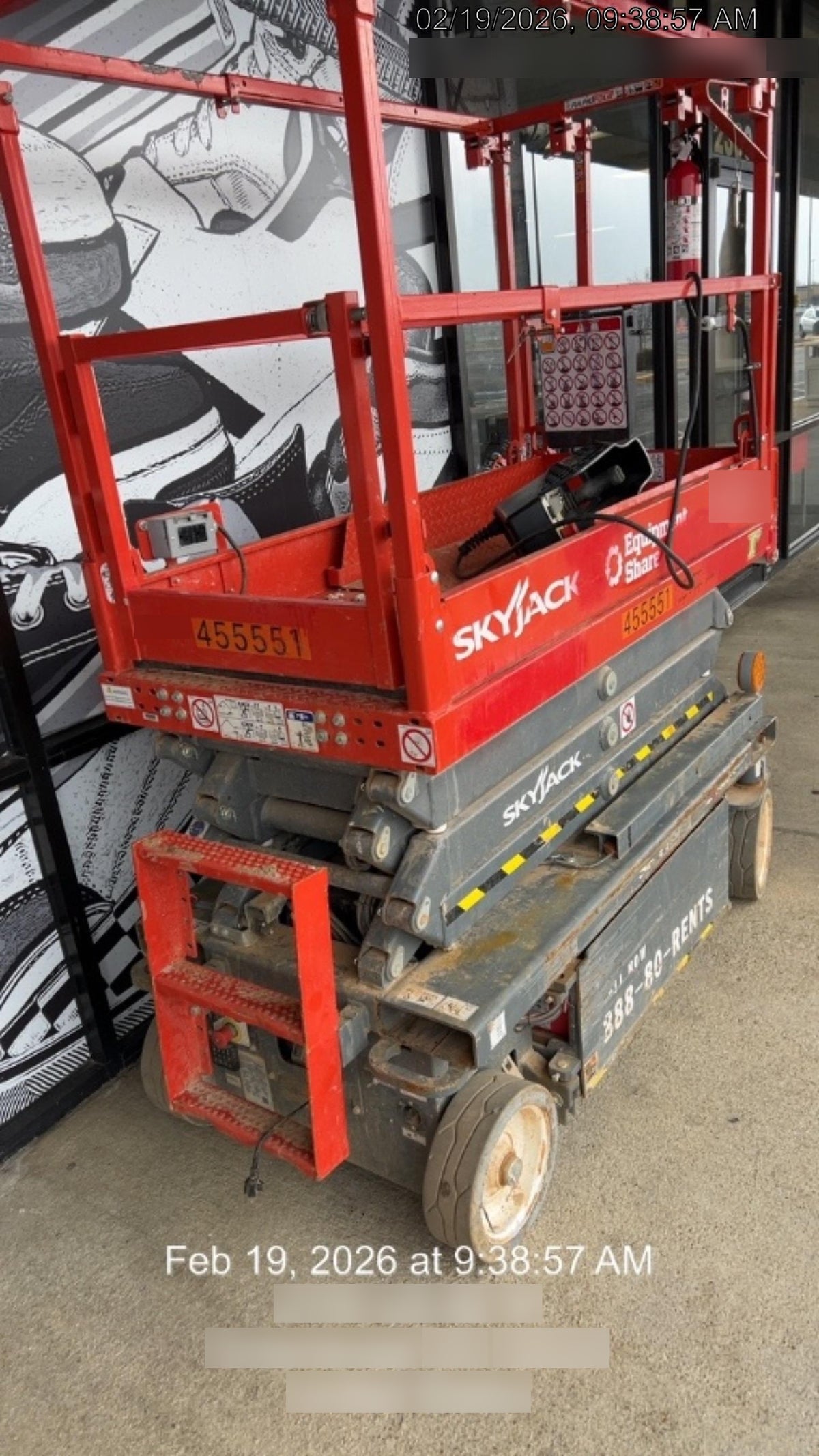 2024 Skyjack SJ3219 Electric Drive, Sld NM Tires, DBcns, RFRails, Power to Platform, T3 + Access Control