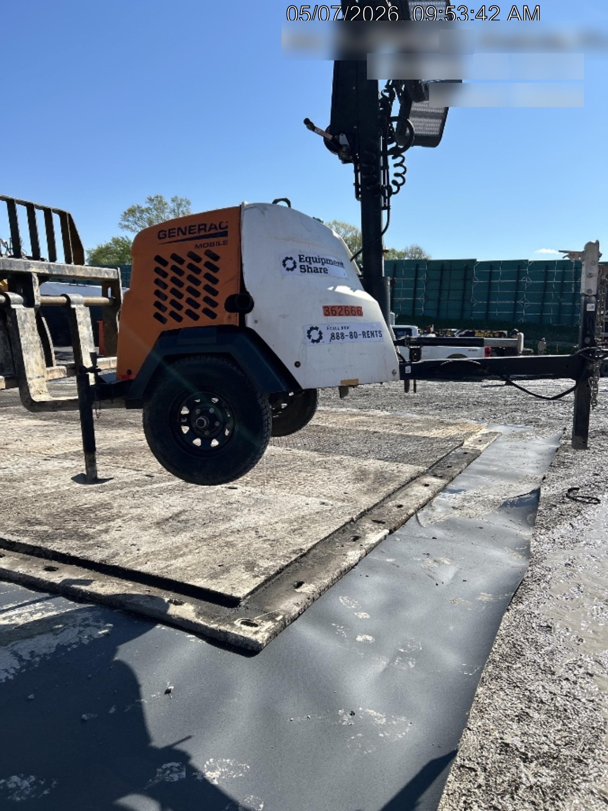 2023 Generac MLT2 Diesel, Flex Switch 120V Input, Powerzone Controller, 
(4) 320W LED Lights, 4kW Generator, 39.9 Gal Fuel Tank, 2" Ball, T3