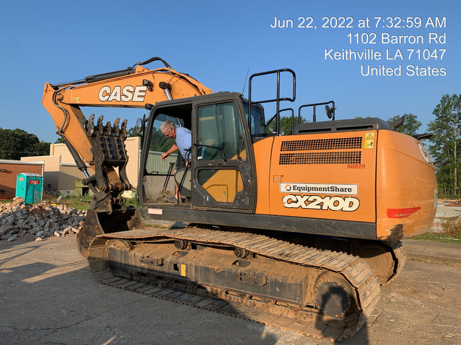 2020 CASE CX210D