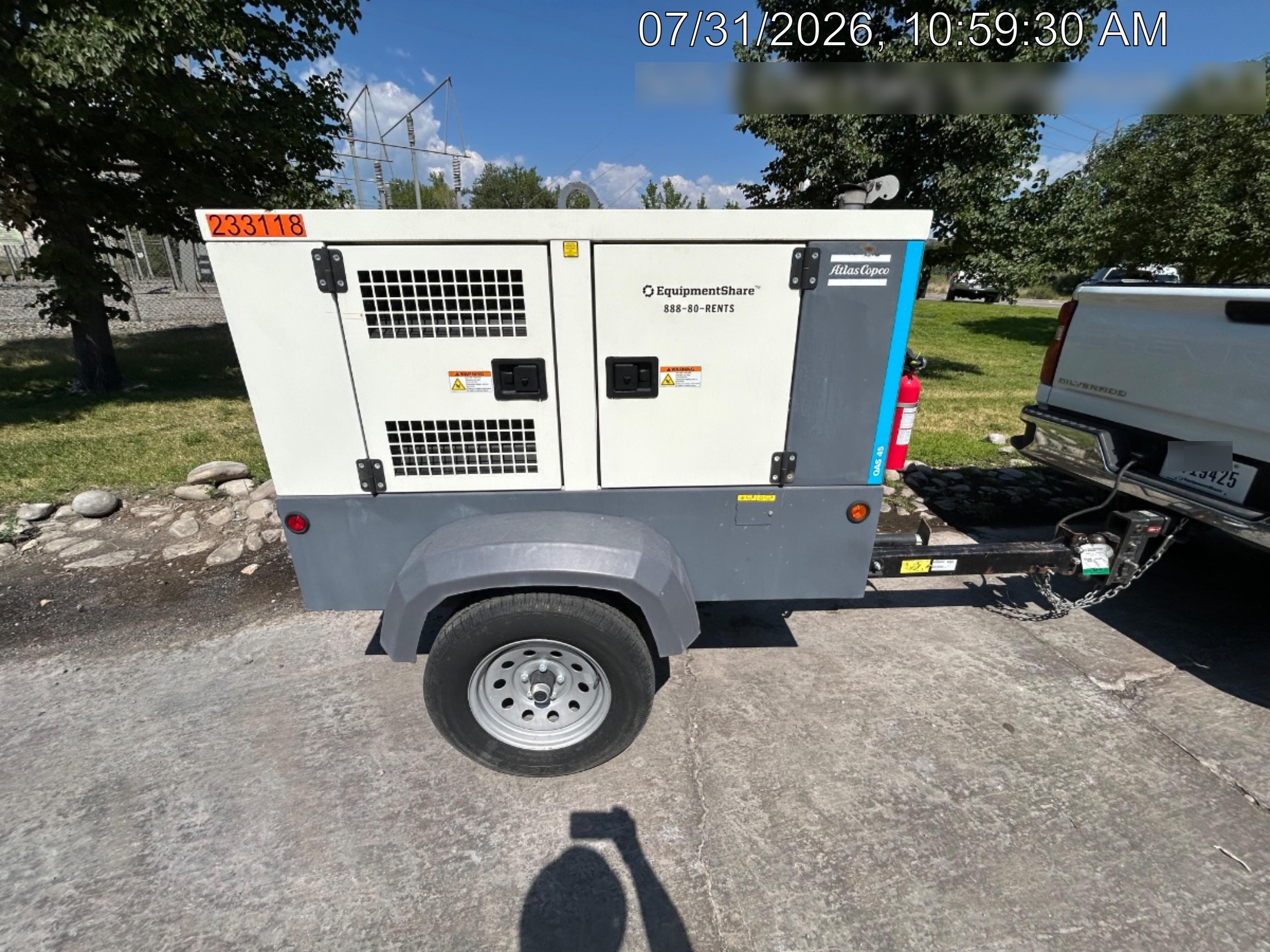 2022 ATLAS COPCO QAS45 CWK