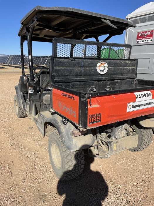2022 Kubota RTV-X1140W-H Plastic Canopy, Windshield Acrylic Clear, LED Strobe Light, Wire Harness Kit, Back up Alarm