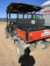 2022 Kubota RTV-X1140W-H Plastic Canopy, Windshield Acrylic Clear, LED Strobe Light, Wire Harness Kit, Back up Alarm
