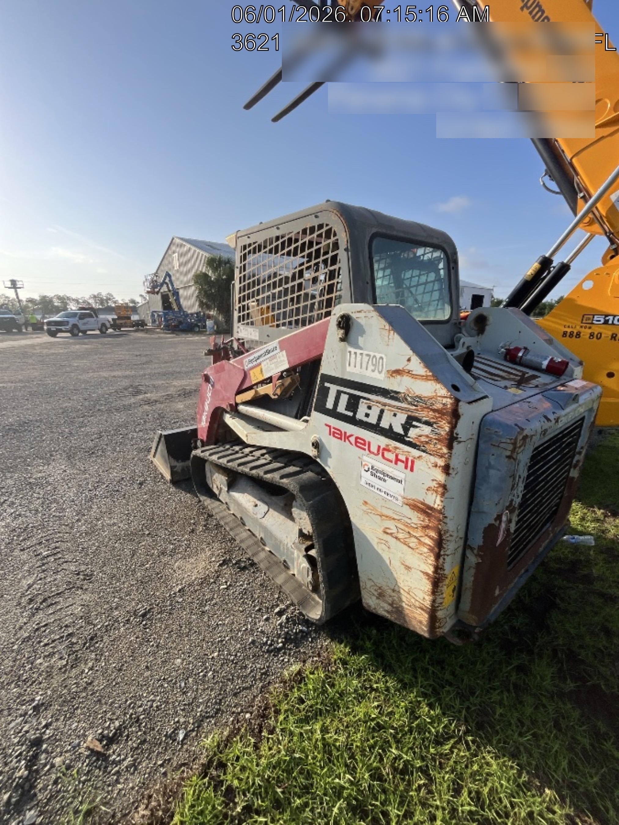 2020 Takeuchi TL8R2-R Canopy, Manual QC