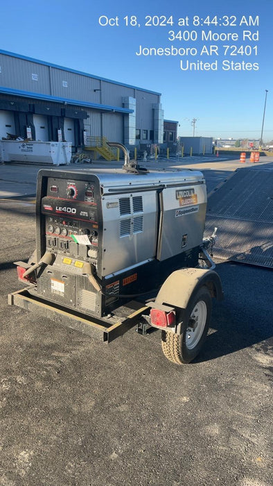 2024 Lincoln Electric LE400 Kubota V1505, Trlr, Cable Rack, Light Kit, ES Decals, T3