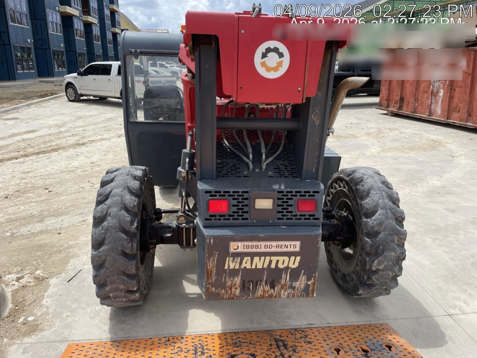 2018 Manitou MTA10055 MTA10055 - 74 HP T4, Canopy, Worklights/Strobe, Beacon, 66" Carriage, 60" Forks, Solid Tires, Lift Hook, Aux Hydraulics