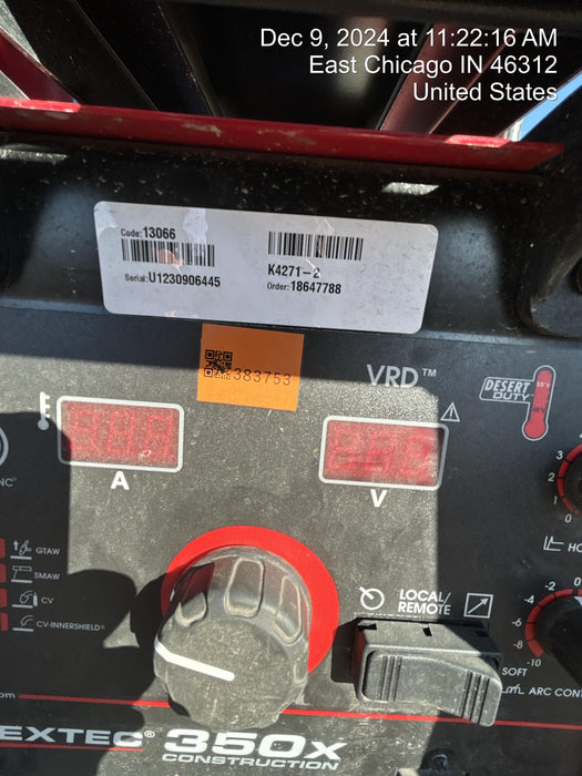 2024 LINCOLN ELECTRIC FLEXTEC 350X