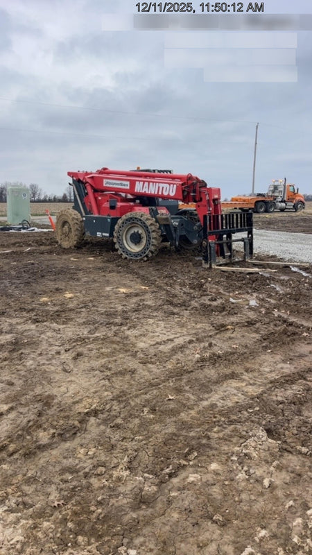 2019 Manitou MTA10055 Manitou MTA10055 - 120 HP T4, Canopy, Worklights/Strobe, Beacon, 66" Carriage, 60" Forks, Solid Tires, Lift Hook, Aux Hydraulics