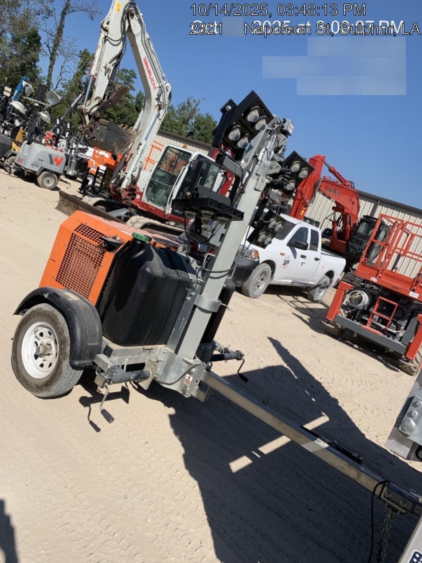 2024 Wanco WLTT-4MM4K Diesel, Deep Sea Controller, Shore Power Plug, Auto Start, (4) 350W LED Floodlights, 4kW Generator, 60 Gal Fuel Tank, 2" Ball, T3