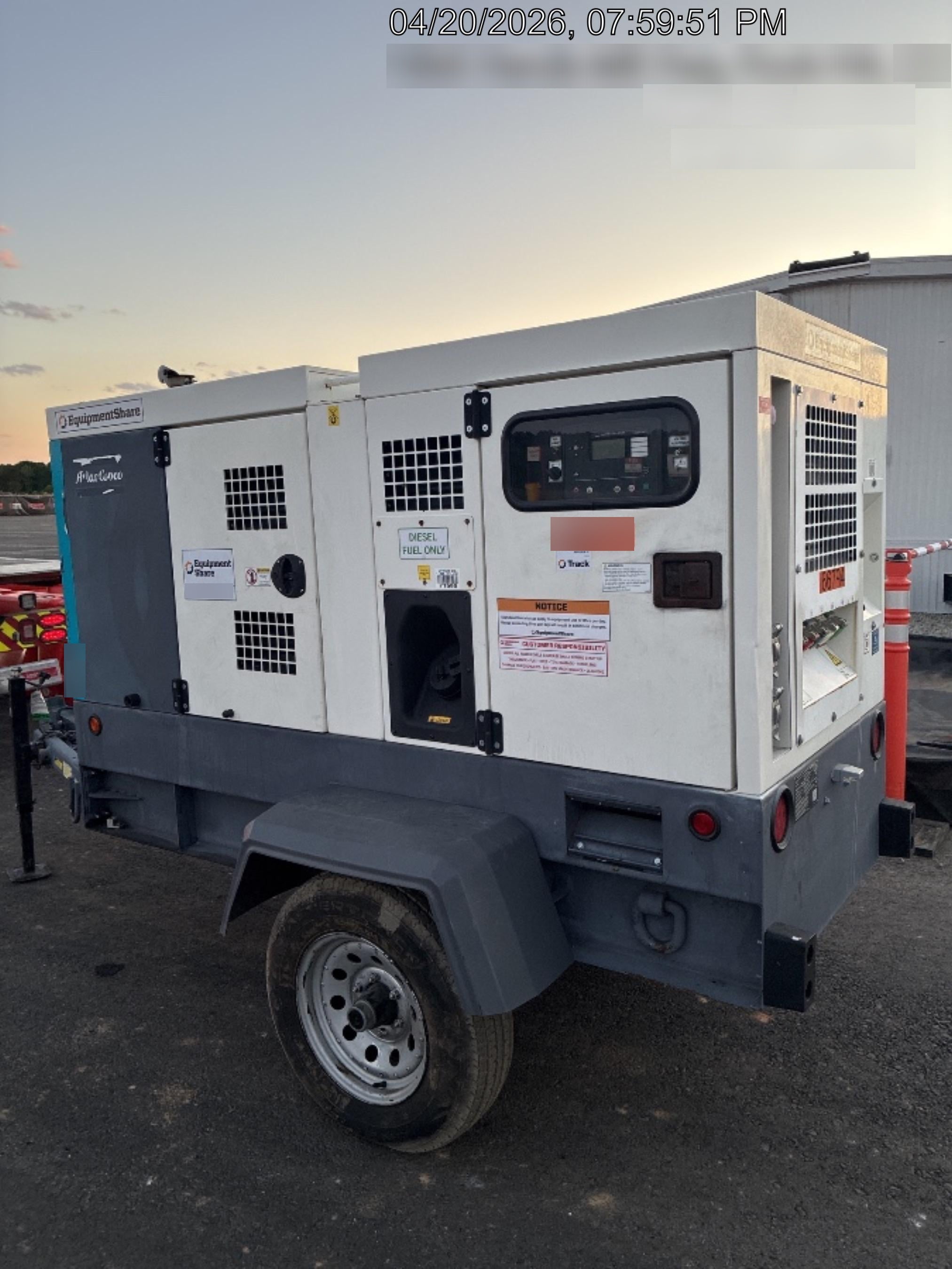 2020 ATLAS COPCO QAS 70