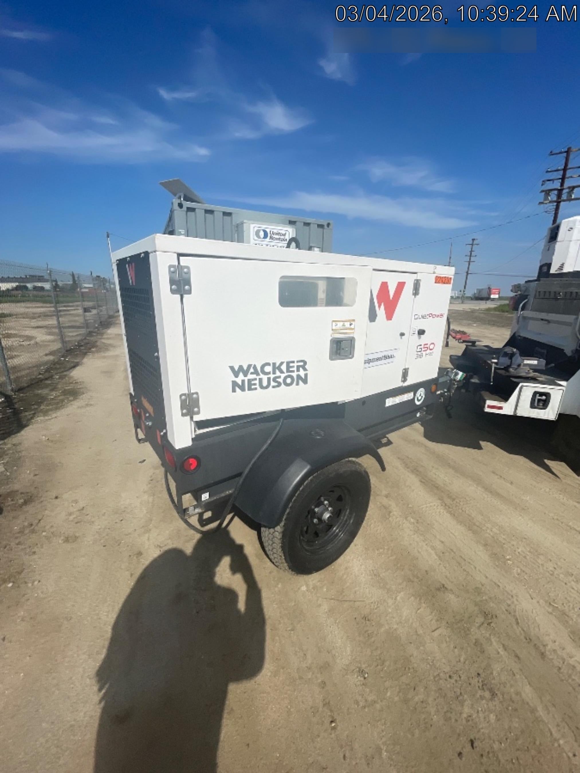 2022 WACKER NEUSON G50