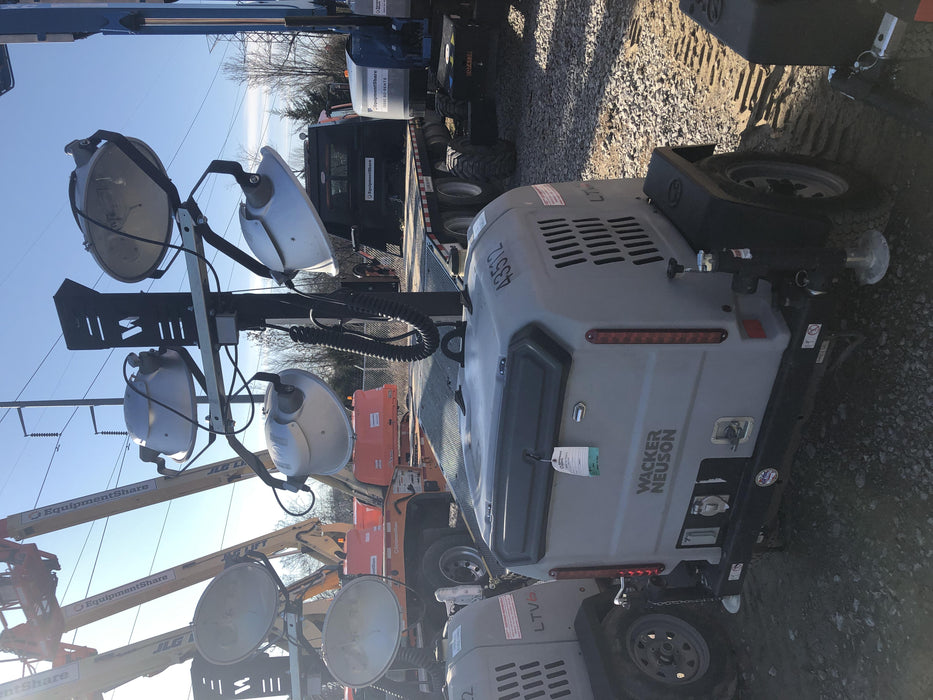 2019 Wacker Neuson LTV6L-MH Wacker Neuson LTV6L Mobile Light Tower w/Fuel Level Sensor Installed
