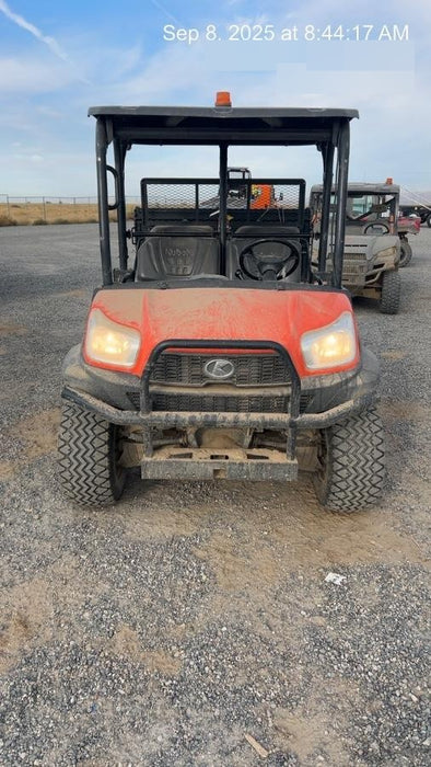 2021 Kubota RTV-X1140W-H Plastic Canopy, Windshield Acrylic Clear, LED Strobe Light, Wire Harness Kit, Back up Alarm