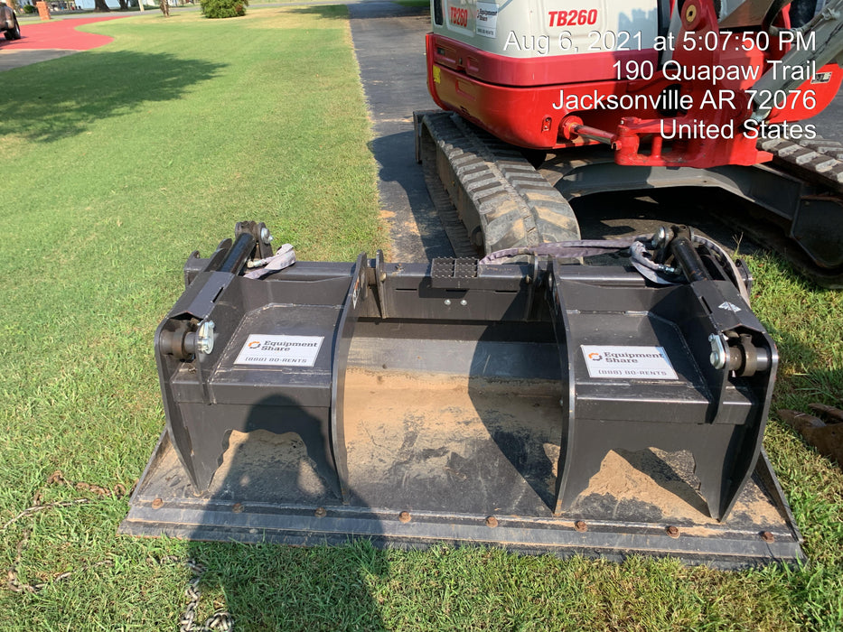 2018 PALADIN 76" Scrap Grapple Bucket - Paladin