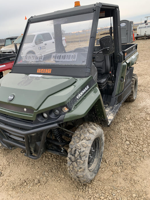 2021 Yanmar YU1000 Canopy, Steel Wheel, Poly WindShield, Beacon, Backup Alarm