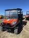 2022 Kubota RTV-X1140W-H Plastic Canopy, Windshield Acrylic Clear, LED Strobe Light, Wire Harness Kit, Back up Alarm