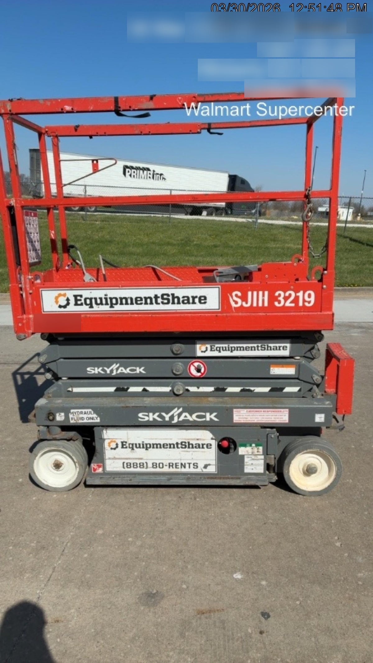 2019 Skyjack SJIII-3219 Standard w/Trojan Batteries