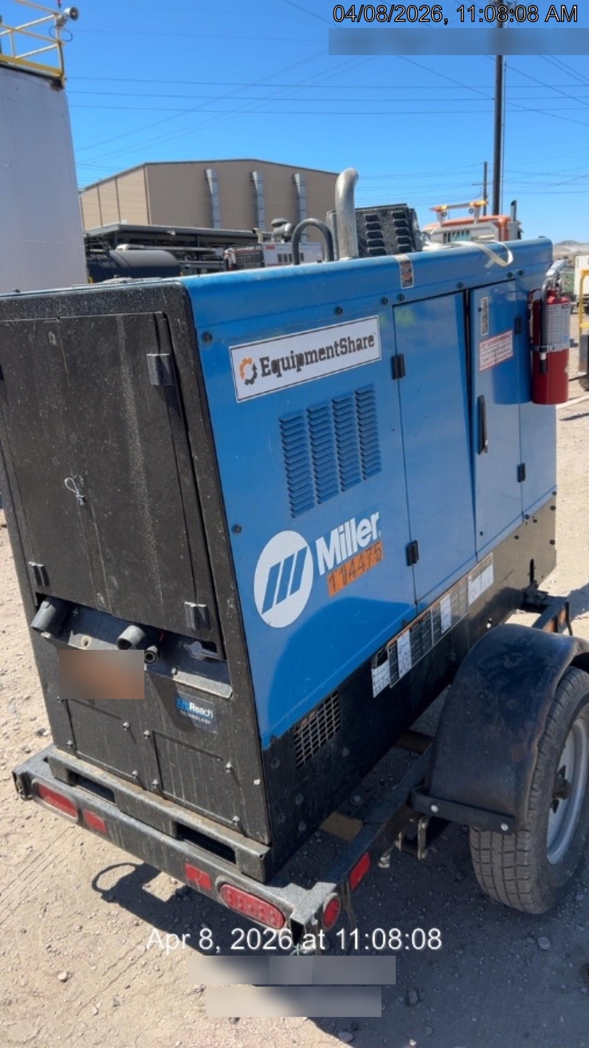 2020 Miller Electric BB500 BIG BLUE 500 PRO (KUBOTA) DELUXE W/ ARCREACH