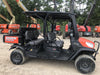 2019 Kubota RTV-X1140 4wd Utility Cart, LED Strobe, Windshield Tempered Glass, Plastic Canopy, Wire Harness Kit, Backup Alarm