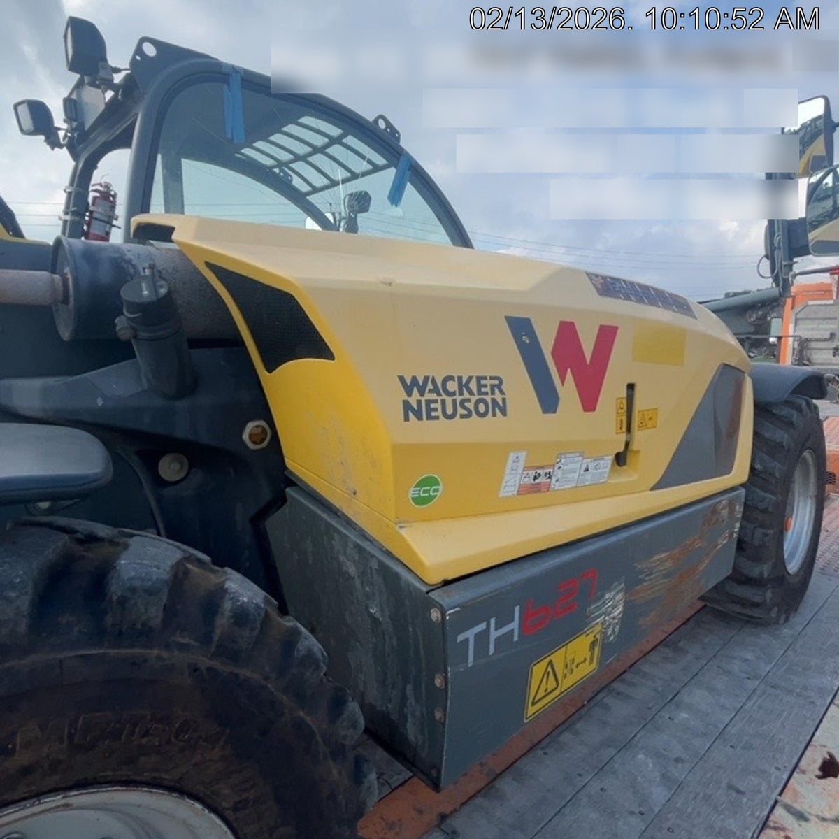 2019 WACKER NEUSON TH627