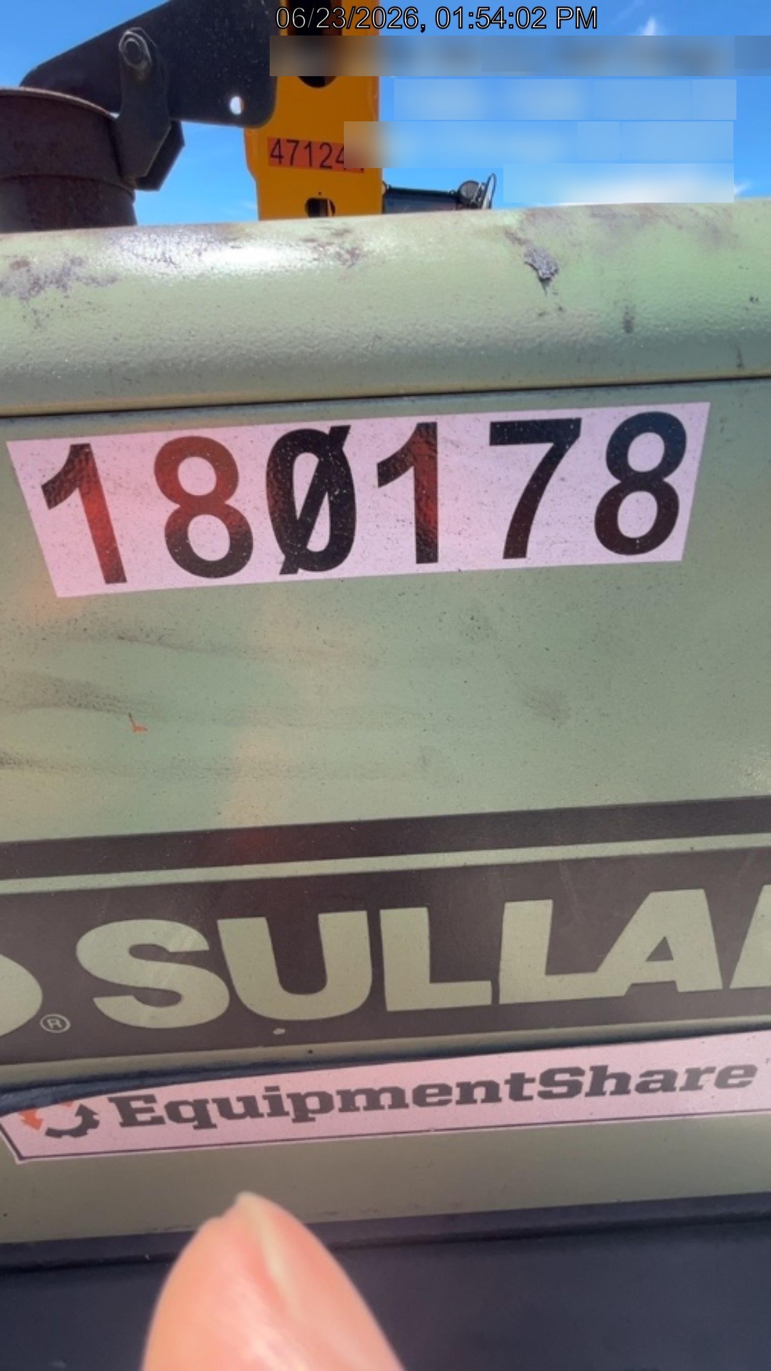 2021 SULLAIR 185D-DPQ KU4F