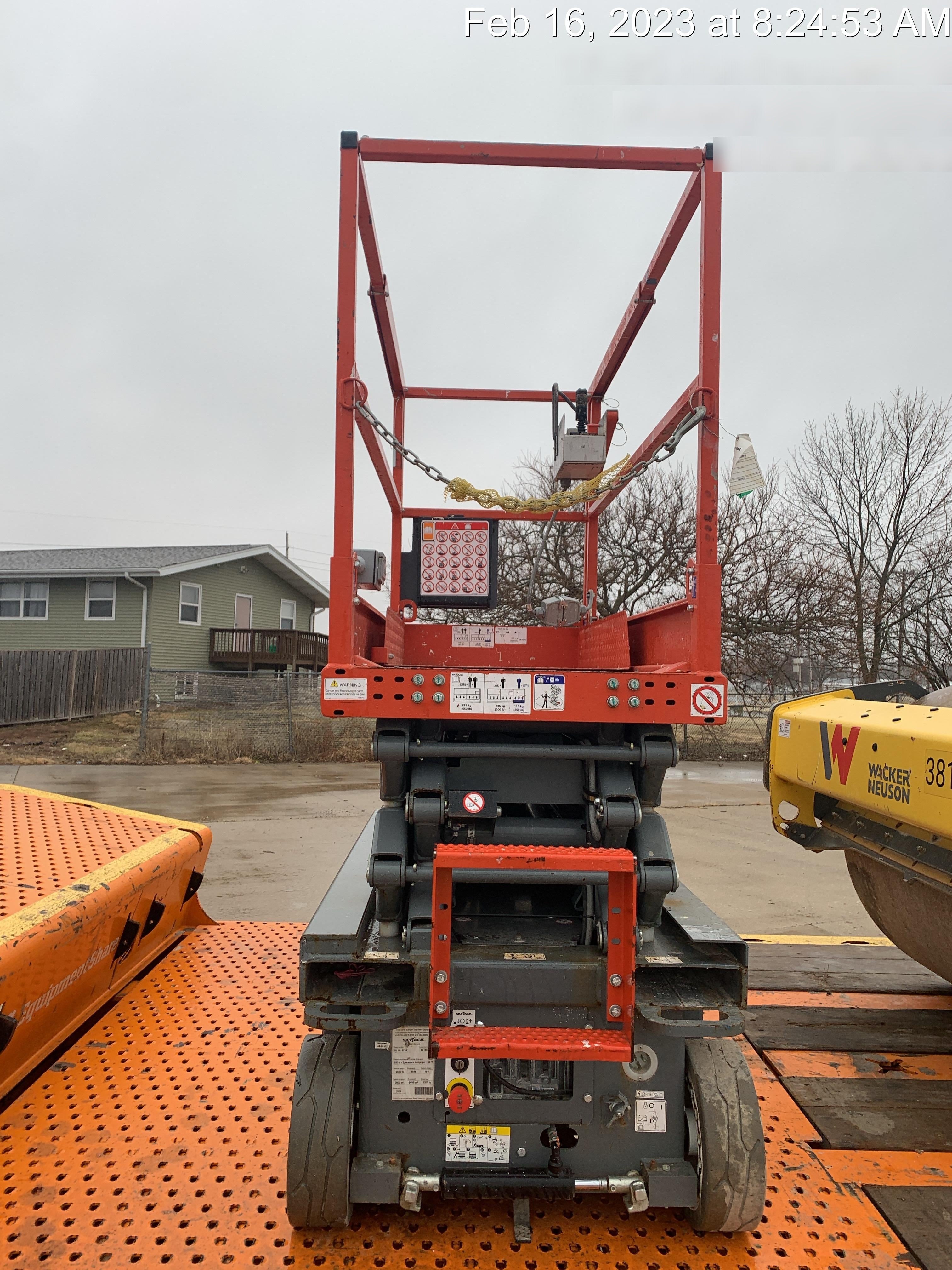 2019 Skyjack SJIII-3219 Standard Options, Trojan Batteries